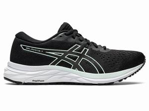 Zapatillas Running Asics GEL-Excite 7 Mujer Negras Verde Menta | MPYH-84906