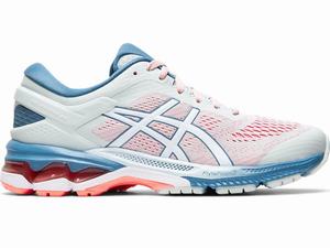 Zapatillas Running Asics GEL-KAYANO 26 (D) Mujer Blancas | WKYF-71305