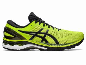 Zapatillas Running Asics GEL-KAYANO 27 Hombre Verde Claro Negras | RYLU-42189