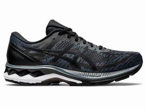 Zapatillas Running Asics GEL-KAYANO 27 MK Hombre Negras Gris | FQCZ-42653