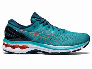 Zapatillas Running Asics GEL-KAYANO 27 Mujer Azules Naranjas Rojas | QDSE-73189