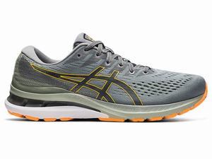 Zapatillas Running Asics GEL-KAYANO 28 Hombre Gris Naranjas | NHPG-04126