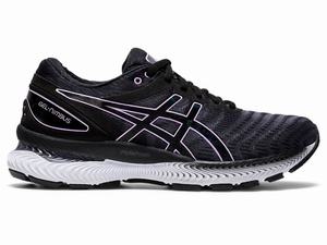 Zapatillas Running Asics GEL-NIMBUS 22 Mujer Negras | EPMC-62184