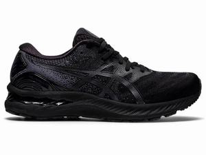 Zapatillas Running Asics GEL-NIMBUS 23 (4E) Hombre Negras | TCHM-43810