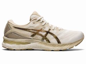 Zapatillas Running Asics GEL-NIMBUS 23 Hombre Creme | AJFU-01683