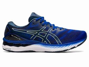 Zapatillas Running Asics GEL-NIMBUS 23 Hombre Azules Oscuro | WTXU-05794