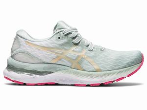 Zapatillas Running Asics GEL-NIMBUS 23 Mujer Verde Claro | OHVB-43568