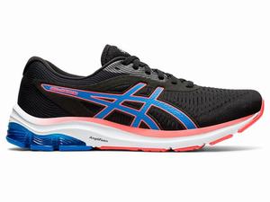 Zapatillas Running Asics GEL-PULSE 12 Hombre Negras Azules | GJBL-26183