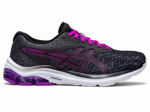 Zapatillas Running Asics GEL-PULSE 12 Knit Mujer Gris Oscuro | YUCP-27864