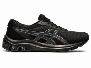 Zapatillas Running Asics GEL-PULSE 12 Mujer Negras | EVFJ-75348