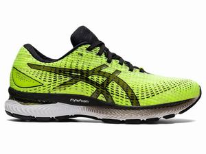 Zapatillas Running Asics GEL-SAIUN Hombre Amarillo Blancas Plateadas | LMGA-53409