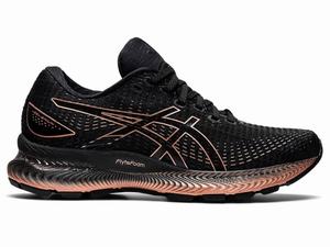 Zapatillas Running Asics GEL-SAIUN Mujer Negras Rosas Doradas Gris | NIGB-23480