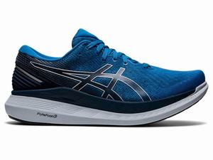 Zapatillas Running Asics GLIDERIDE 2 Hombre Negras Azules | WYEL-05728