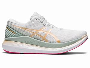 Zapatillas Running Asics GLIDERIDE 2 Mujer Blancas | OHJA-24103