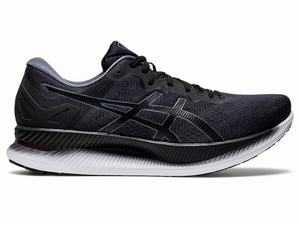 Zapatillas Running Asics GLIDERIDE Hombre Gris Oscuro Negras | HUJS-20861