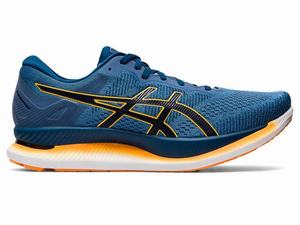 Zapatillas Running Asics GLIDERIDE Hombre Gris Azules | VIFH-95368