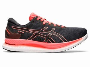 Zapatillas Running Asics GLIDERIDE Hombre Negras Naranjas | ZTBE-82456