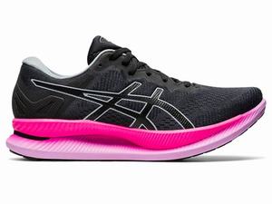 Zapatillas Running Asics GLIDERIDE Mujer Gris Oscuro Negras | IFGY-78649