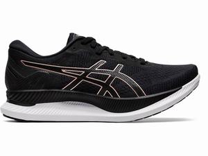 Zapatillas Running Asics GLIDERIDE Mujer Negras Rosas Doradas | UDPY-75362