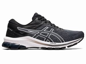 Zapatillas Running Asics GT-1000 10 (D) Mujer Negras Blancas | ZYGE-10628