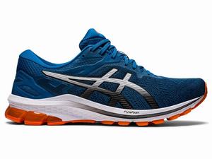 Zapatillas Running Asics GT-1000 10 Hombre Negras Azules | YZGE-75614