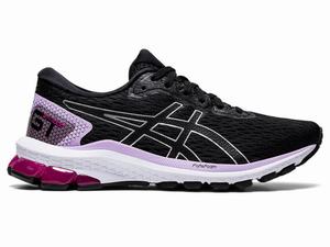 Zapatillas Running Asics GT-1000 9 Mujer Negras Plateadas | XDRU-30549