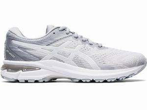 Zapatillas Running Asics GT-2000 8 Mujer Blancas Gris | JSZW-54137