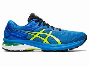 Zapatillas Running Asics GT-2000 9 Hombre Azules Verde Claro | ALGQ-42580