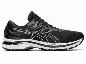 Zapatillas Running Asics GT-2000 9 Hombre Negras Blancas | IFCS-75219