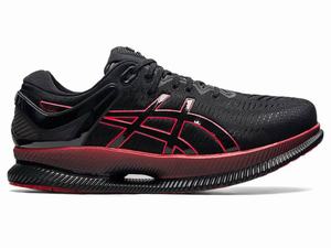 Zapatillas Running Asics METARIDE Hombre Negras Rojas | KJZB-03917