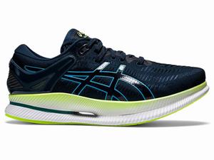 Zapatillas Running Asics METARIDE Hombre Azules Verde | QPZF-63908