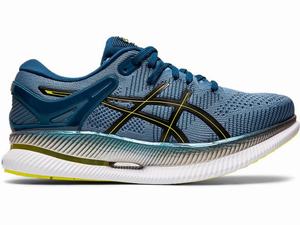 Zapatillas Running Asics METARIDE Mujer Gris Negras | KBFI-35124