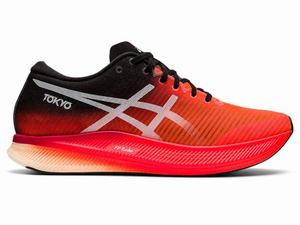 Zapatillas Running Asics METASPEED EDGE Hombre Naranjas Rojas Blancas | ZCJG-47169