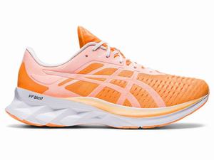 Zapatillas Running Asics NOVABLAST Hombre Naranjas Blancas | DUJO-18796