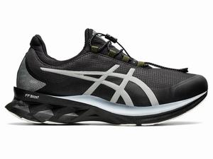 Zapatillas Running Asics Novablast AWL Hombre Gris Plateadas | WKQV-90681