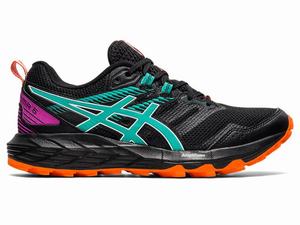 Zapatillas Trail Running Asics GEL-SONOMA 6 Mujer Negras | UTHK-03498