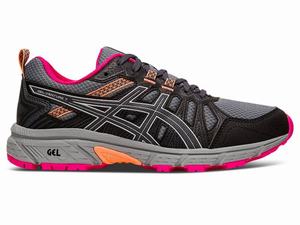 Zapatillas Trail Running Asics GEL-VENTURE 7 (D) Mujer Plateadas Gris | INLP-04235