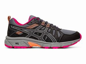 Zapatillas Trail Running Asics GEL-VENTURE 7 Mujer Plateadas Gris | OIHG-59624