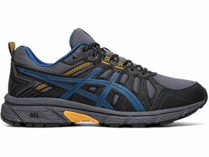 Zapatillas Trail Running Asics GEL-VENTURE 7 Hombre Negras | UWXT-67210