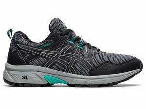 Zapatillas Trail Running Asics GEL-VENTURE 8 Mujer Negras | XJND-85293