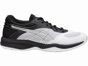 Zapatillas de Voleibol Asics Netburner Ballistic FF Mujer Negras Blancas | TPSG-20385