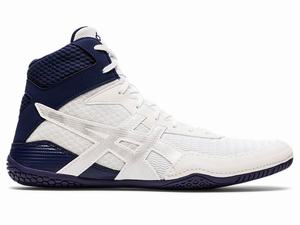 Zapatos De Lucha Asics MATCONTROL 2 Hombre Blancas Plateadas Marrones | WJSR-31278