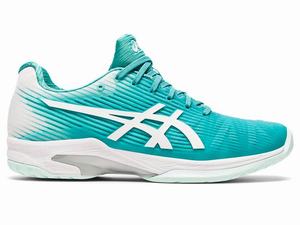 Zapatos de Tenis Asics SOLUTION SPEED FF Mujer Blancas Azules | AVDP-98751