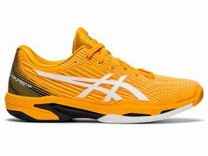 Zapatos de Tenis Asics SOLUTION SPEED FF Hombre Blancas | QGFR-30259